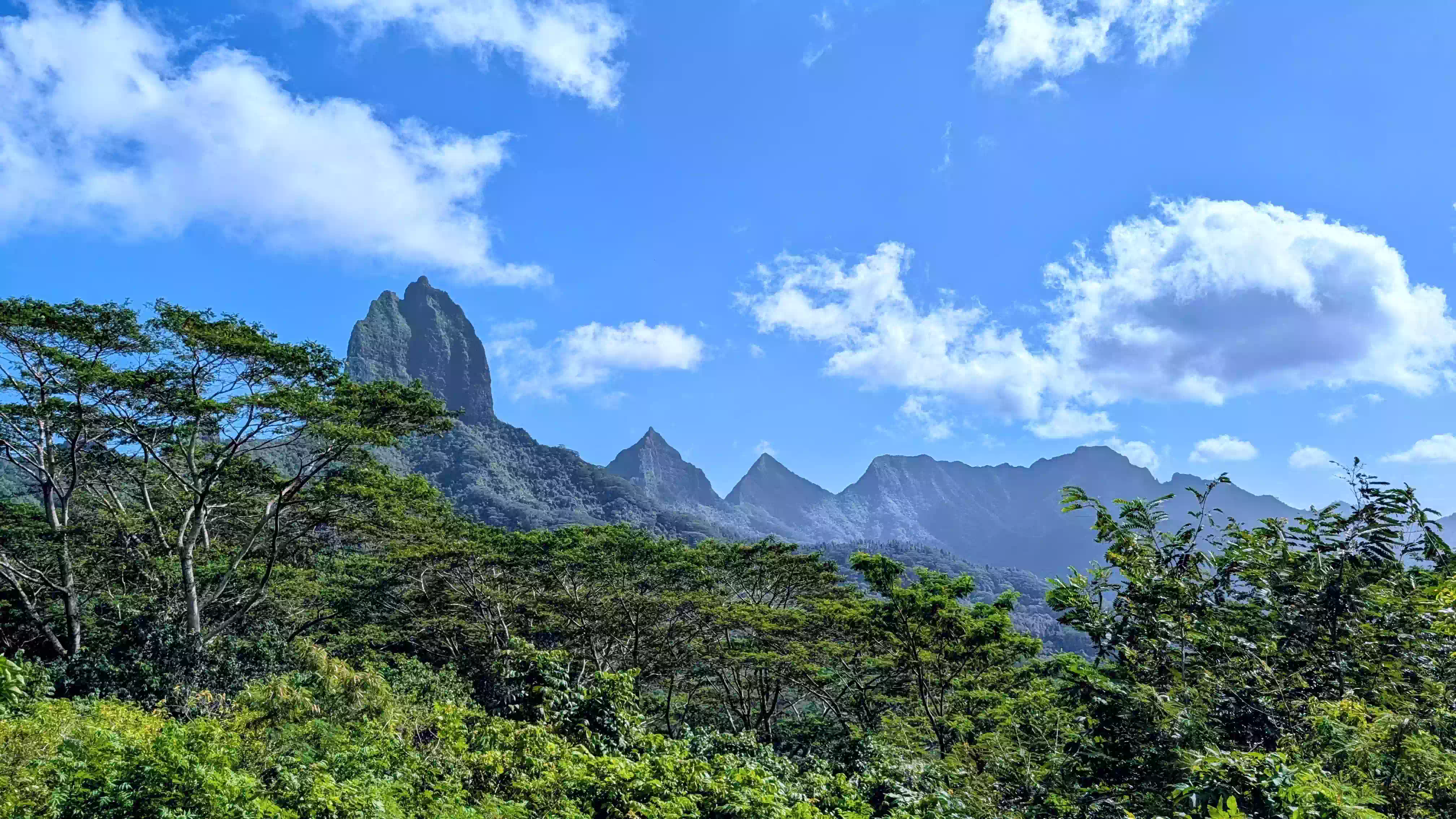 La montagne de Moorea